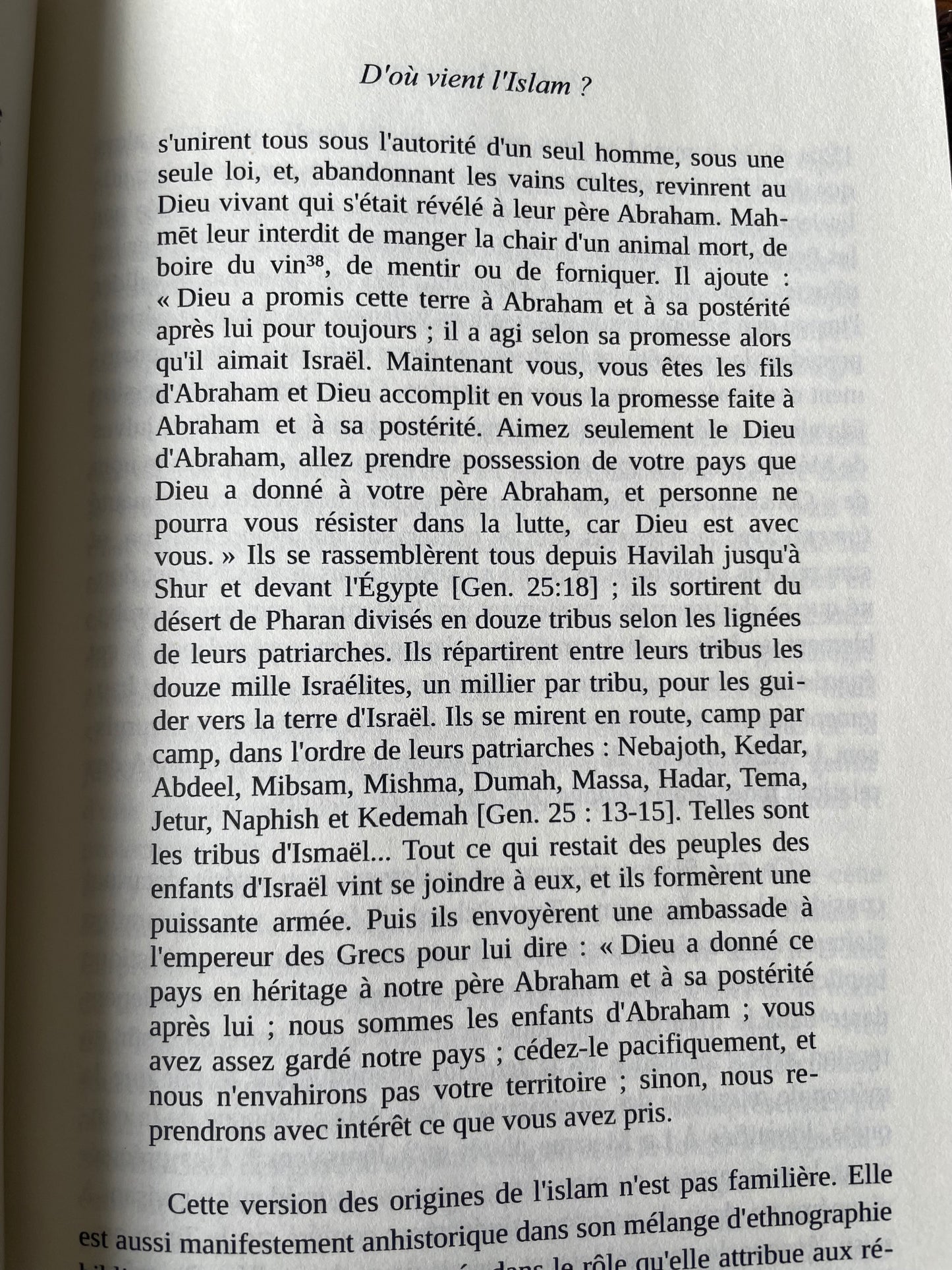 Hagarisme : La Création du Monde Islamique
